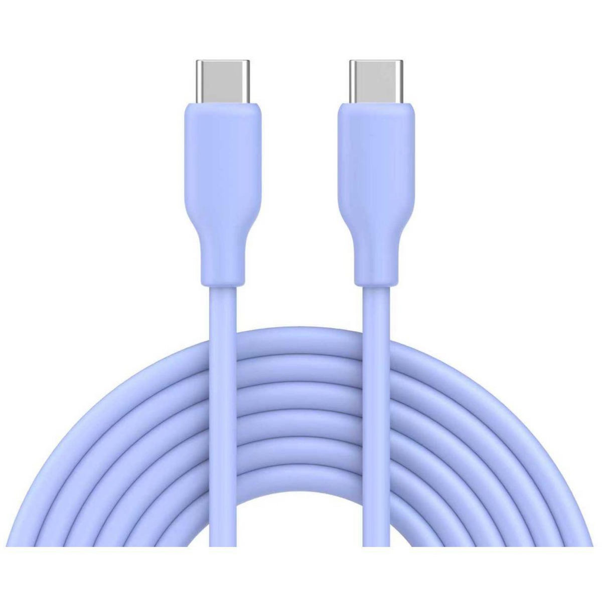 ESSENTIEL B Câble de charge vers USB-C silicone 2M Violet