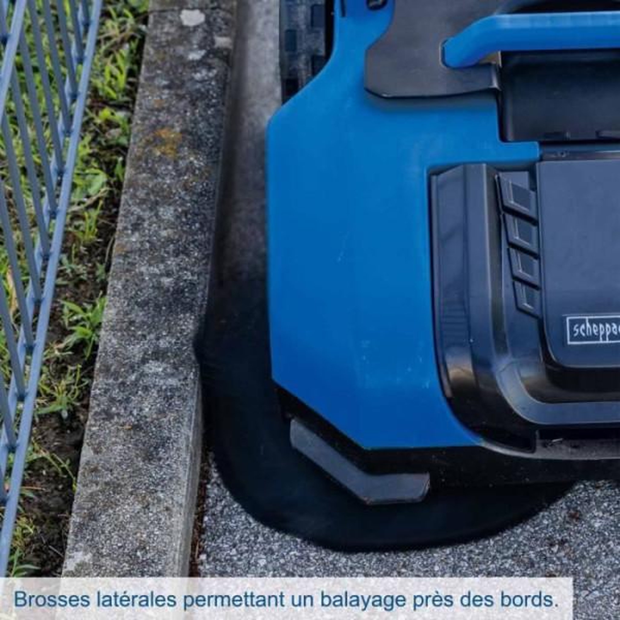 Voir la diapositive 3 : SCHEPPACH Balayeuse sans fil SCHEPPACH - C-S610-X SET S - 20L - Largeur brosse 61 cm - Batterie 20V 1Ah IXES + chargeur