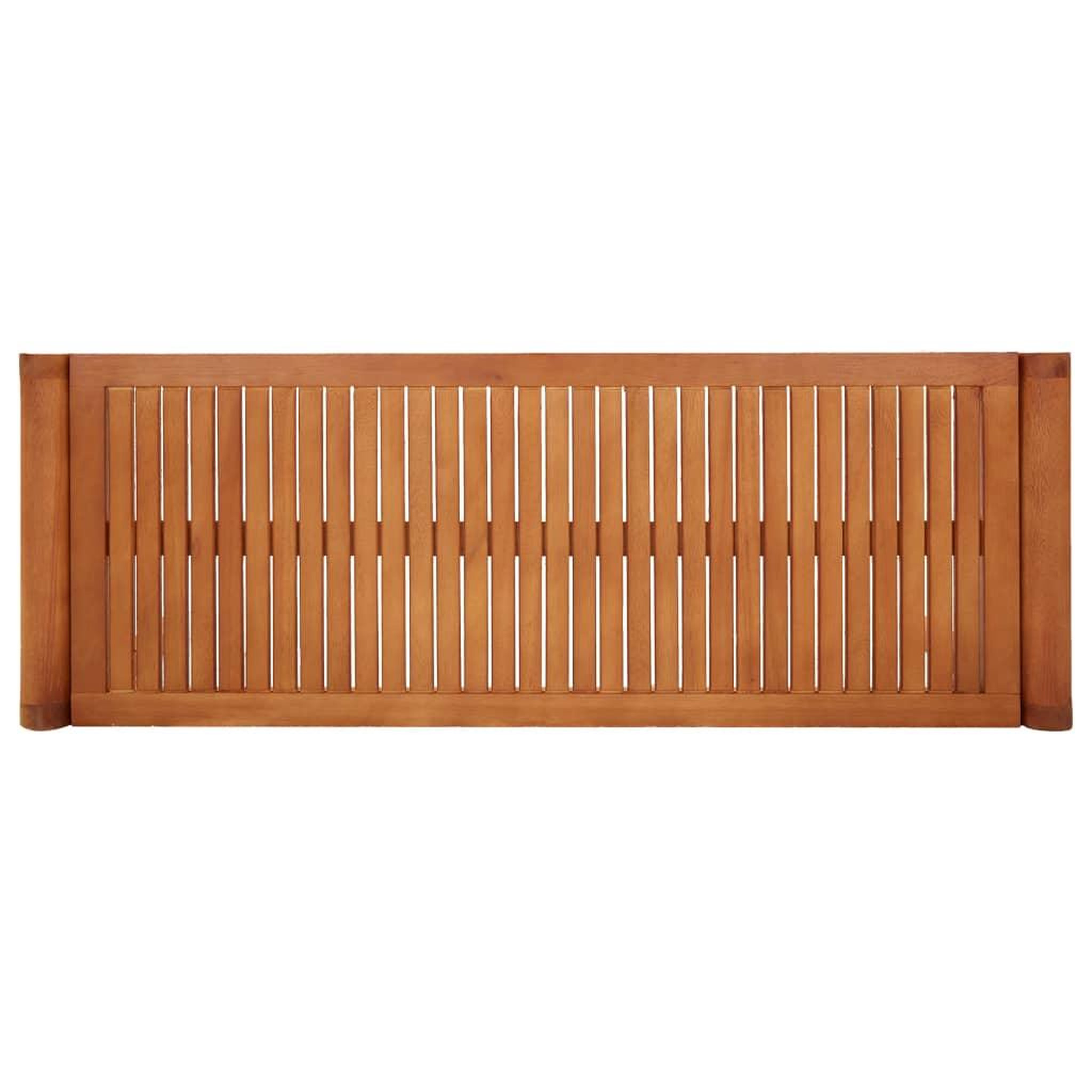 Voir la diapositive 4 : VIDAXL Banc de jardin 2 places 120 cm Bois d'eucalyptus solide