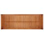 Voir la diapositive 4 : VIDAXL Banc de jardin 2 places 120 cm Bois d'eucalyptus solide