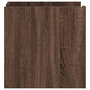 Voir la diapositive 5 : VIDAXL Table de chevet chene marron 45x50x50 cm bois d'ingenierie