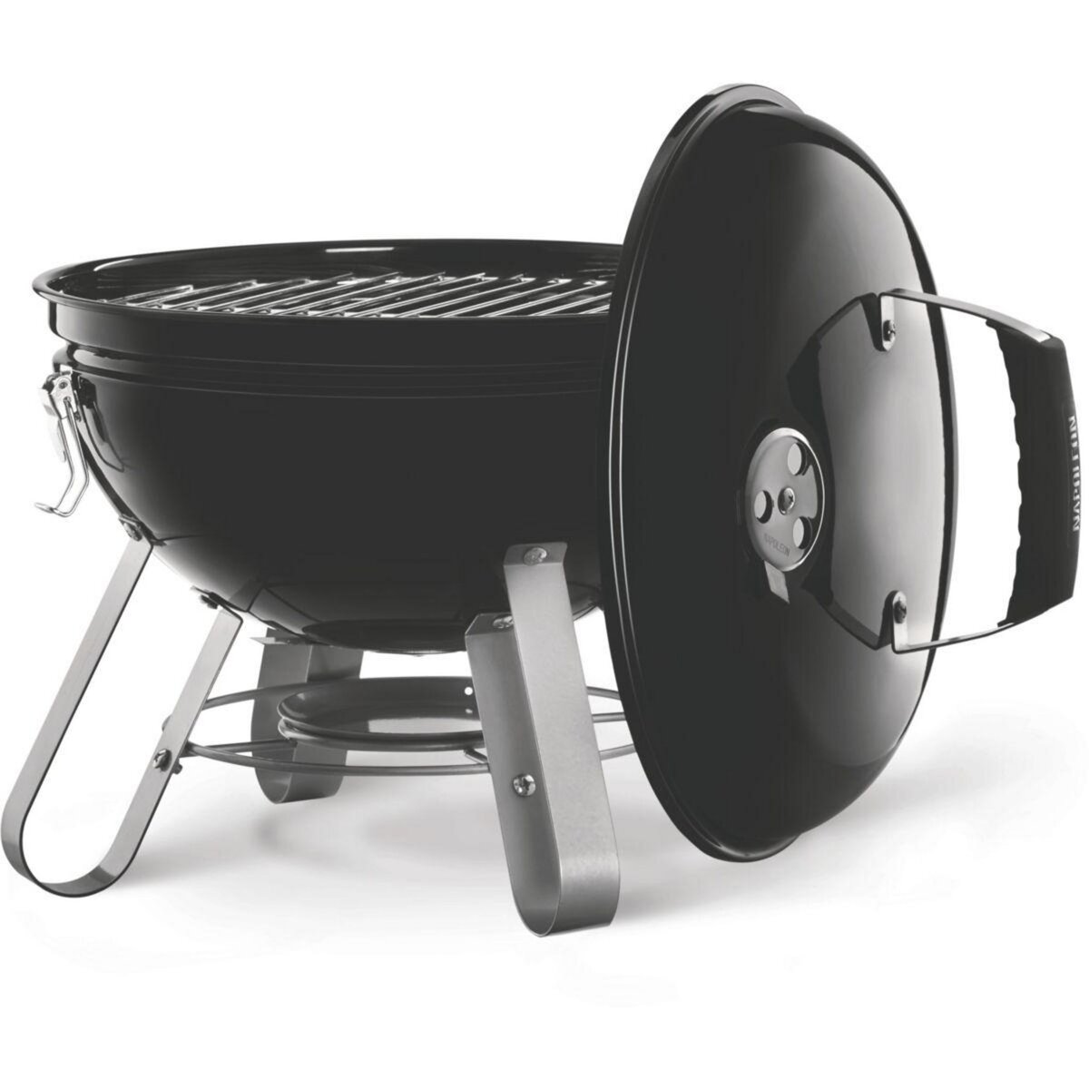 NAPOLEON Barbecue charbon Kettle Premium nomade noir à poser 37 cm