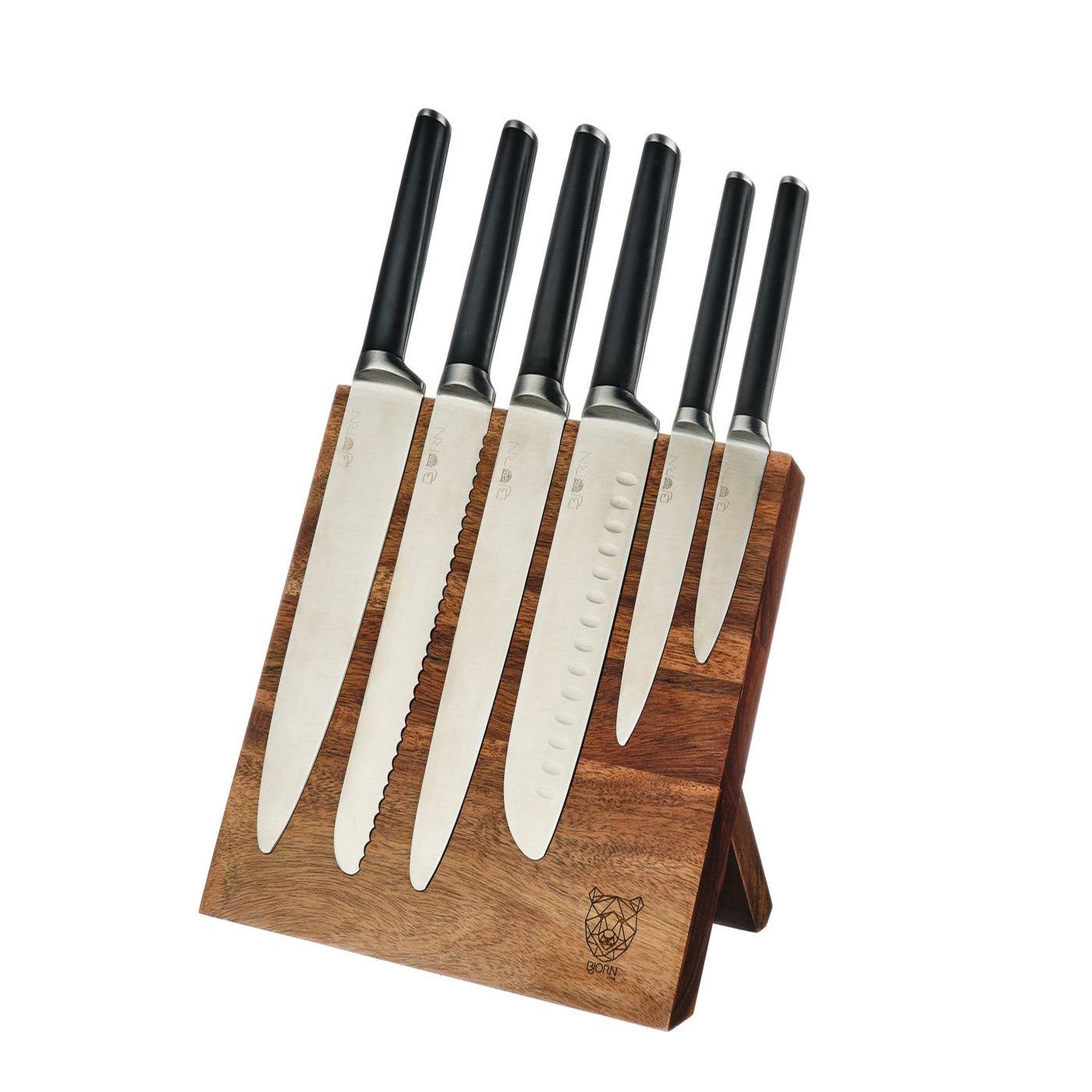 BJORN Bloc couteaux de cuisine jona vantaa - 7 pièces