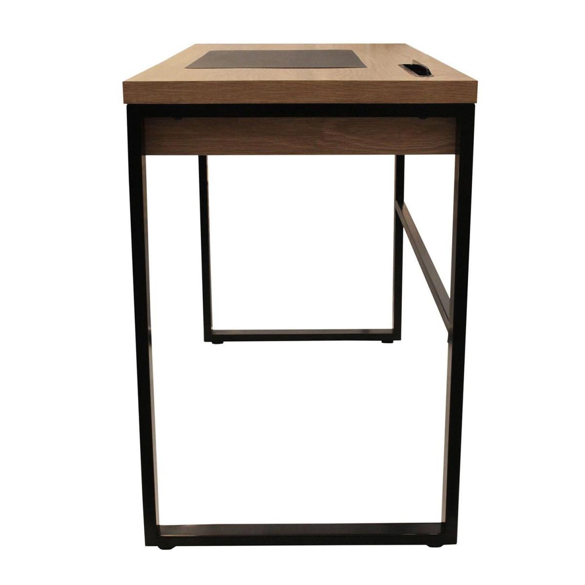 Voir la diapositive 4 : The Home Deco Factory Bureau design bois & métal  tameo  100cm naturel