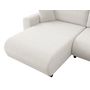 Voir la diapositive 5 : BEST MOBILIER Rosalie - canapé d'angle réversible 4 places convertible avec coffre en velours texturé