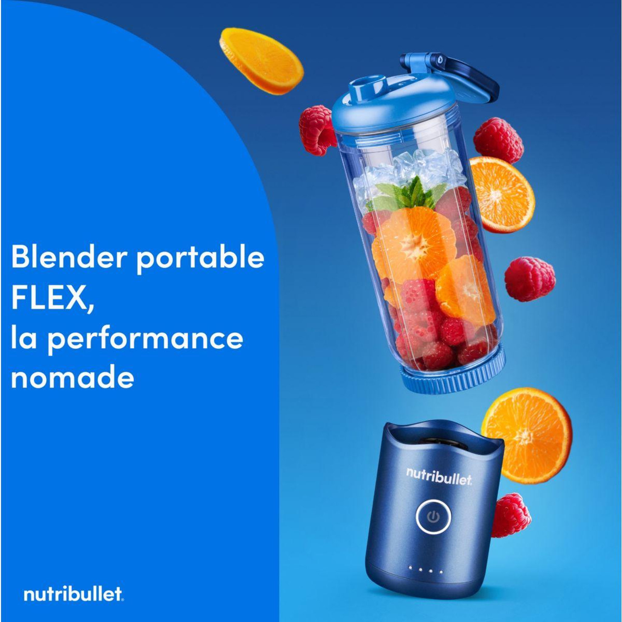 Voir la diapositive 2 : nutribullet Blender portable flex nbp013bl bleu