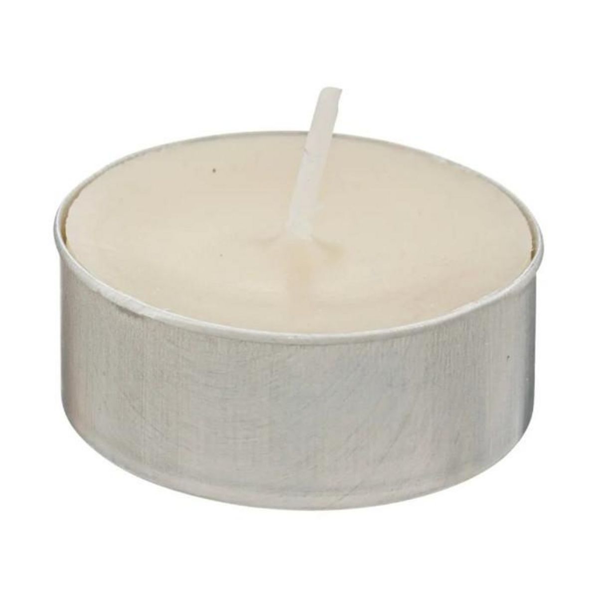 ATMOSPHERA Lot de 18 Bougies Chauffe-Plat  Hugo  3,7cm Ivoire