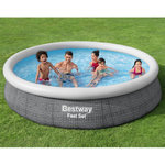 BESTWAY Bestway Ensemble de piscine ronde 366x76 cm