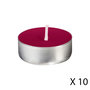 Voir la diapositive 2 : COMPTOIR DE LA BOUGIE Lot de 30 Bougies Chauffe-Plat Parfumées 3,7cm Framboise