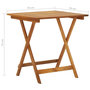 Voir la diapositive 6 : VIDAXL Ensemble a manger de jardin pliable 3 pcs Bois d'acacia solide