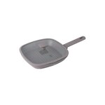 BERLINGER HAUS Poêle à griller Berlinger Haus Taupe 28 cm en aluminium forgé avec revêtement antiadhésif triple TitanPro