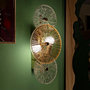 Voir la diapositive 6 : Paris Prix Lampe Murale  Osaka  42cm Or & Transparent