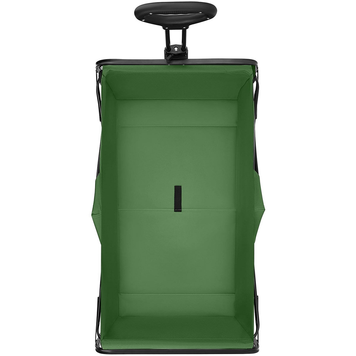 tectake Chariot pliable avec poignée téléscopique vert