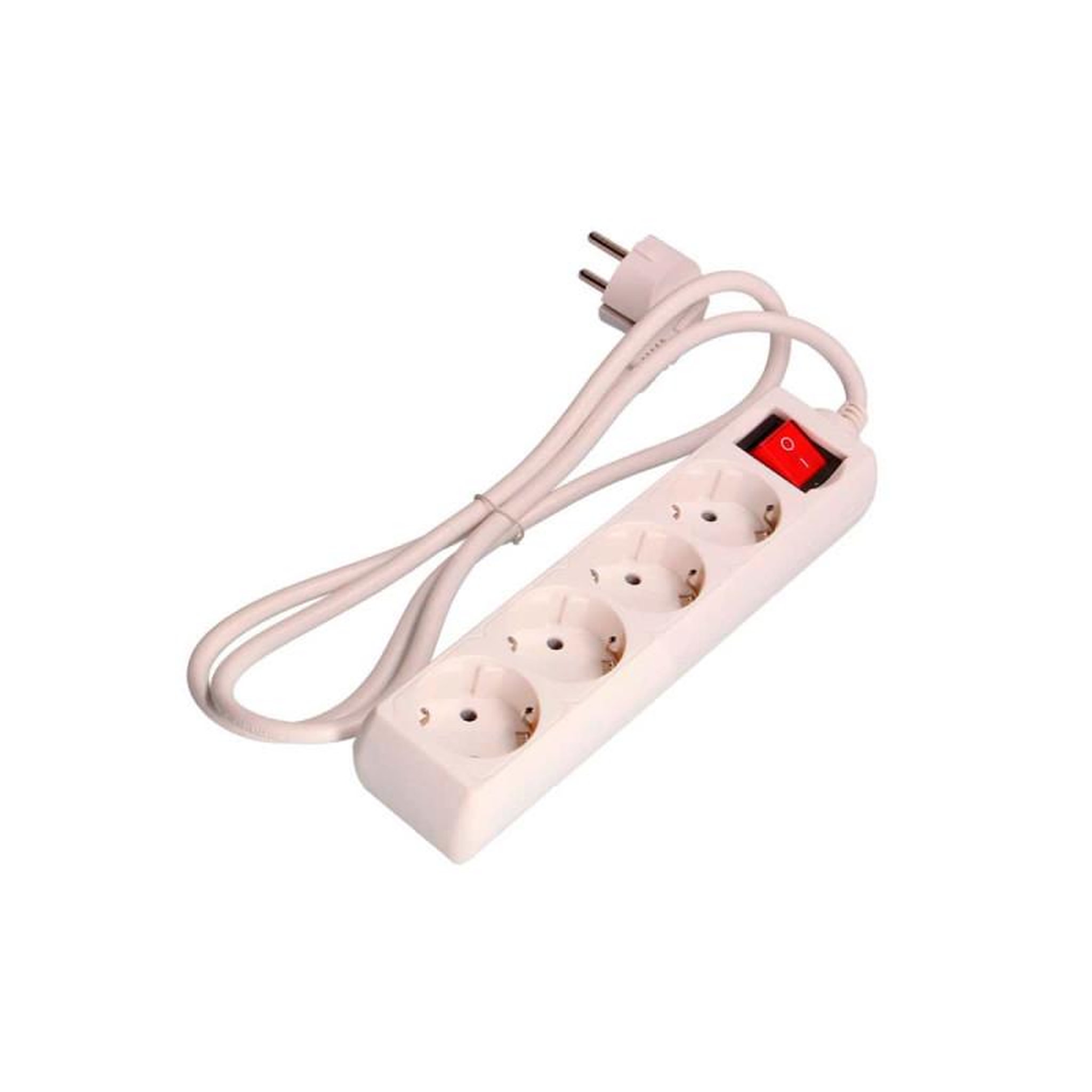 EDM Bloc EDM - 4 prises avec interrupteur - 16A - 3m - 41044