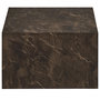 Voir la diapositive 2 : LISA DESIGN Pula - table basse - effet marbre - 80 cm
