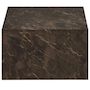 Voir la diapositive 2 : LISA DESIGN Pula - table basse - effet marbre - 80 cm