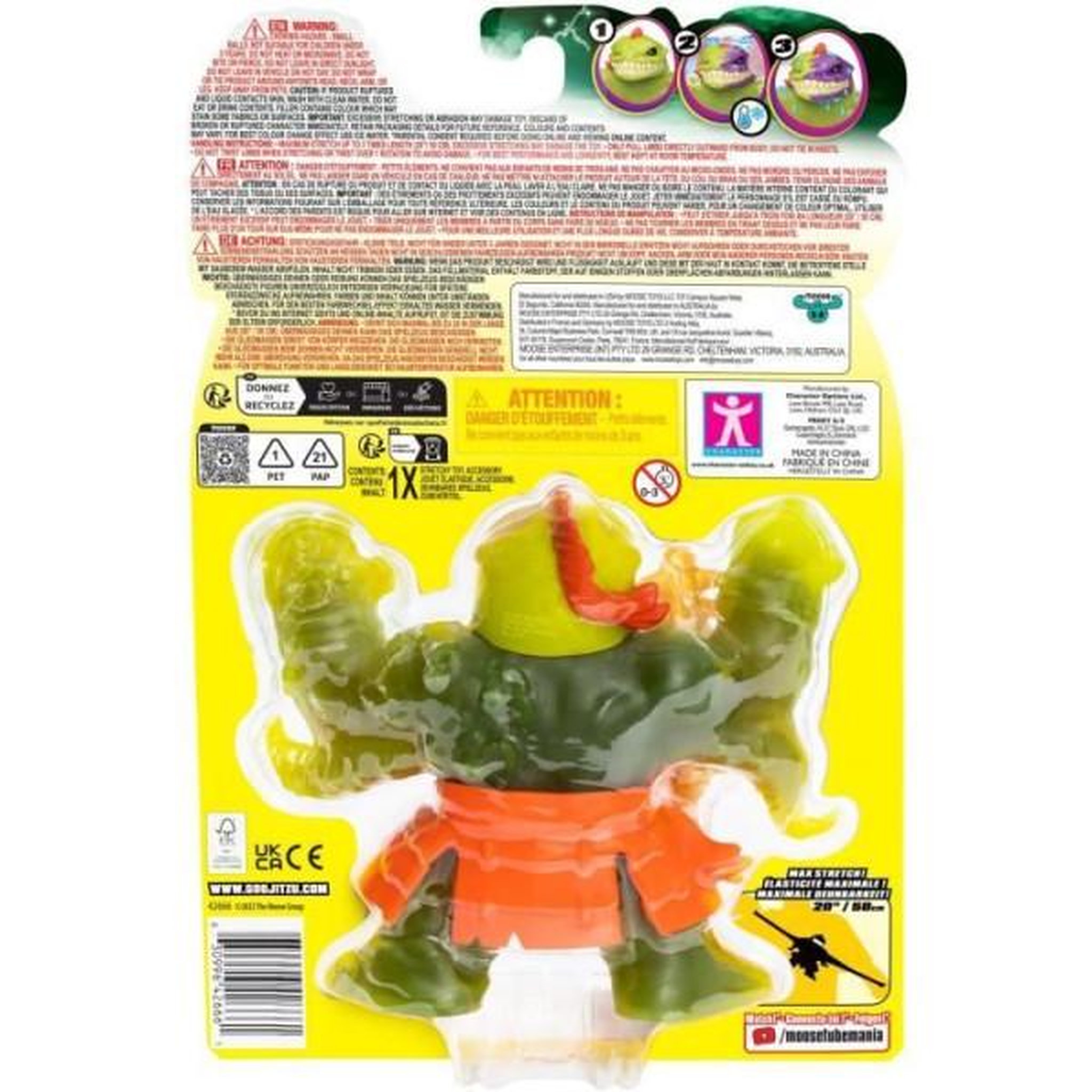 Voir la diapositive 4 : MARKET24 Figurine - HERoeS OF GOO JIT ZU - Cursed Goo Sea - GJZ Ill Ell - 11 cm