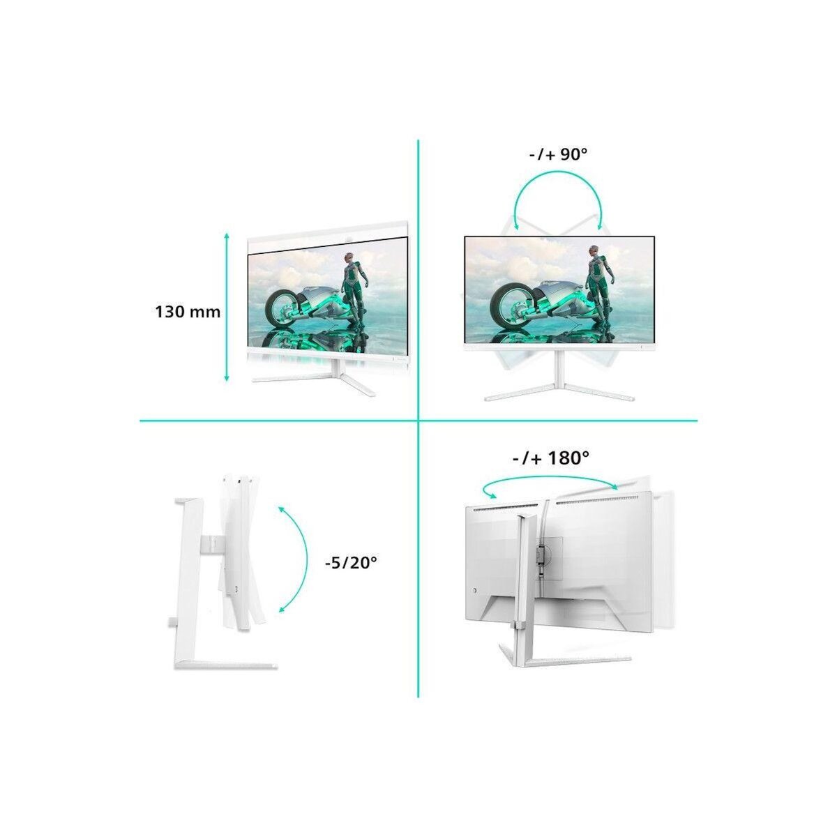 Philips Ecran PC Gamer 27M2N3501PA 27'' QHD 260Hz