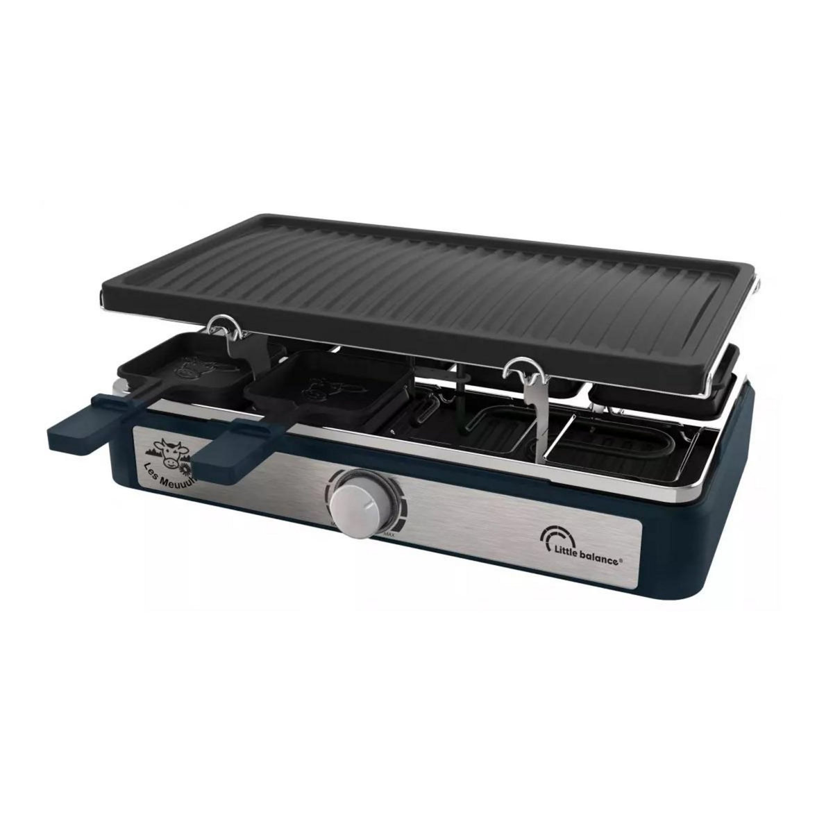 LITTLE BALANCE Appareil à raclette 8 personnes 1400w - 8750