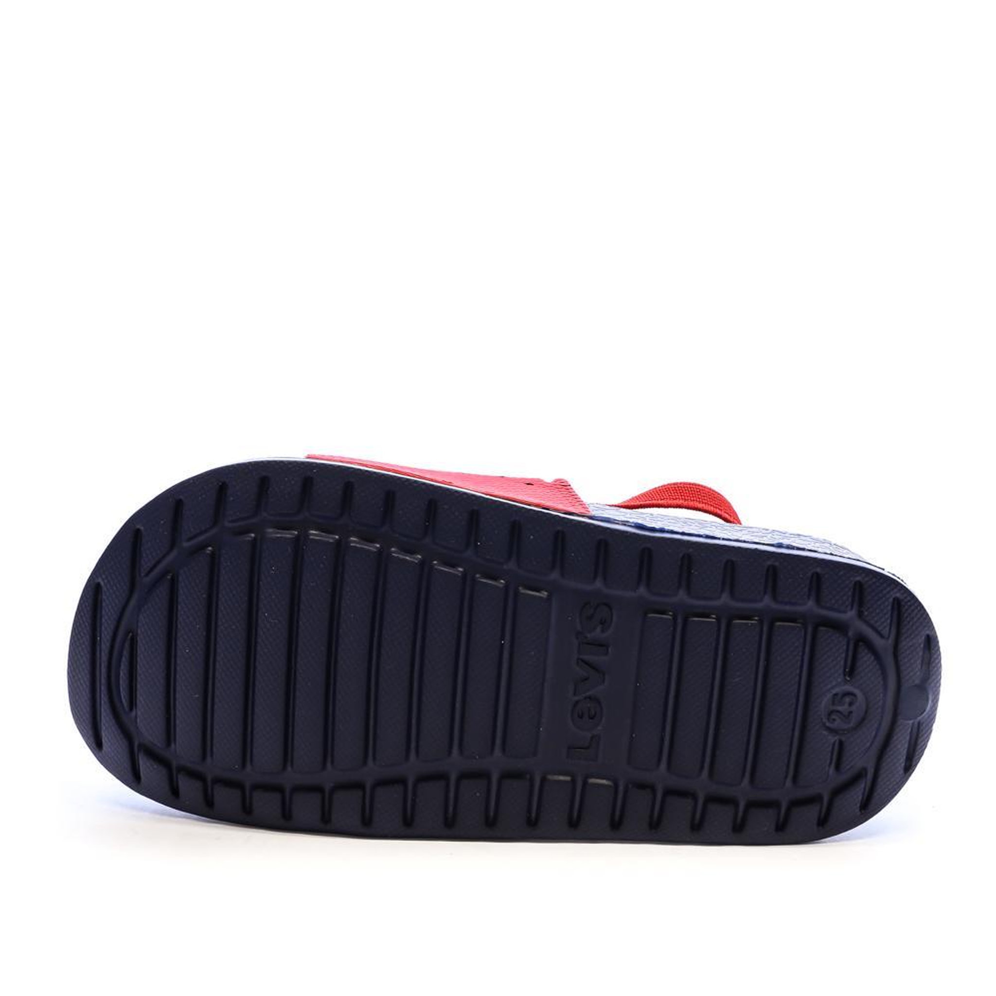 Voir la diapositive 2 : Levi's Claquettes Marine/Rouge Garçon Levi's Perf