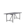 Voir la diapositive 3 : Paris Prix Table à Manger Design  Astrid  200cm Noir