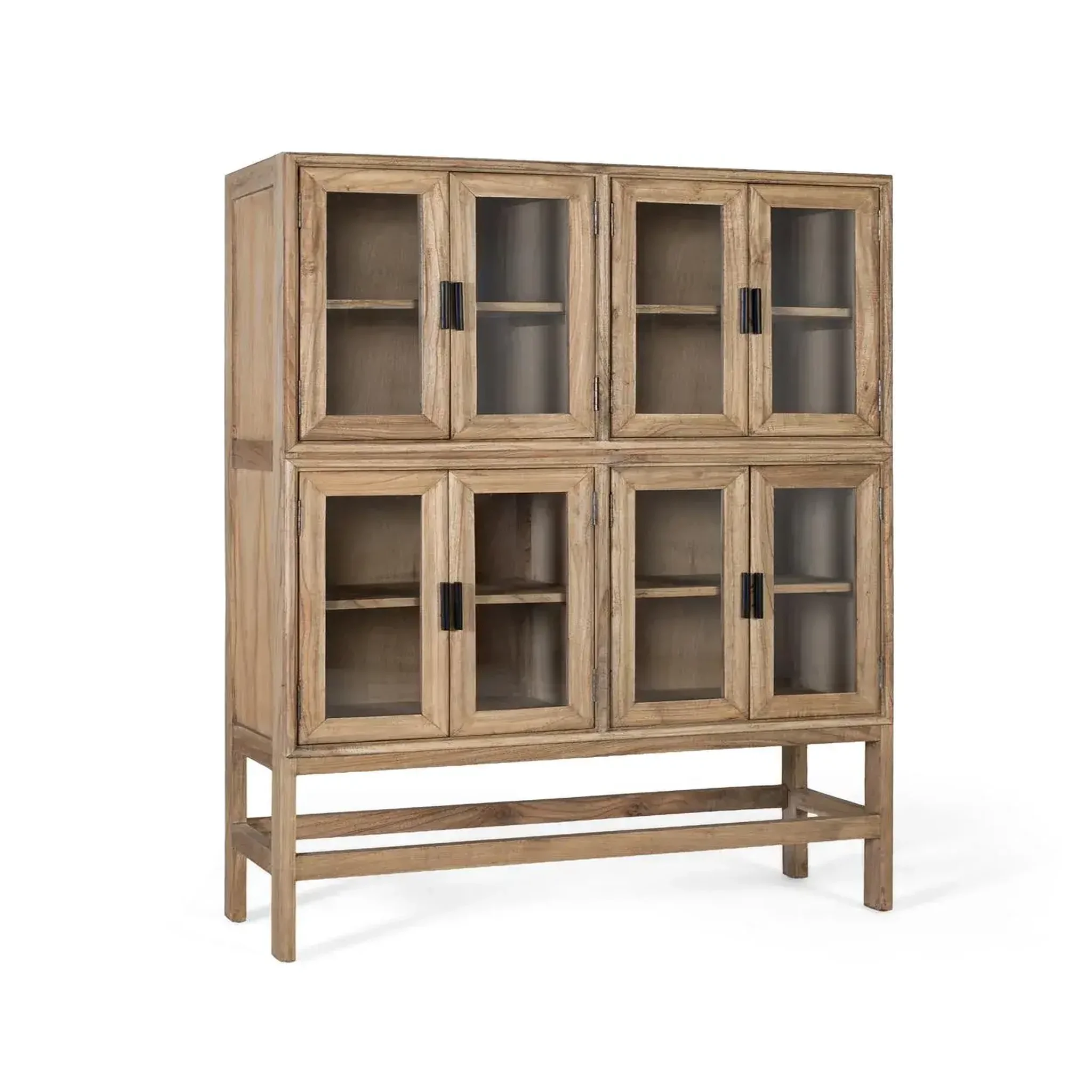 Voir la diapositive 3 : GINER Y COLOMER SL Vitrine en bois de mindi 120 cm style contemporain - scandinave