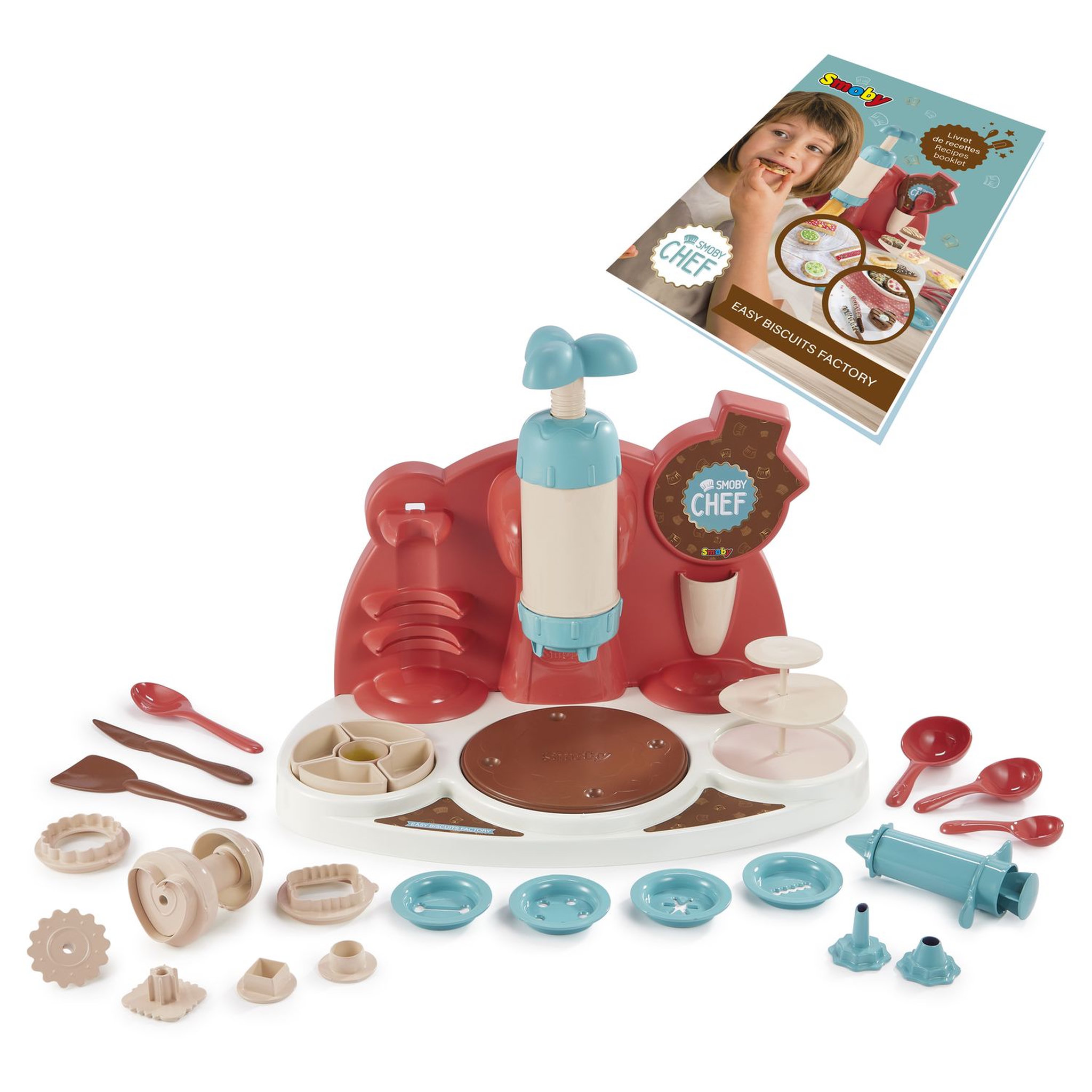 Voir la diapositive 3 : SMOBY CHEF EASY BISCUITS FACTORY
