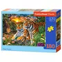 Castorland Puzzle 180 pièces : Famille de Tigres