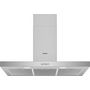 Voir la diapositive 1 : Siemens Hotte décorative murale 90cm 70db 590m3/h inox - lc96bbc50