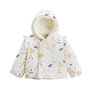 Voir la diapositive 1 : Petit Béguin Doudoune bébé imperméable doublée sherpa avec capuche Bloom