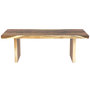 Voir la diapositive 6 : MAISON PAVANE Table rectangulaire 10 personnes en bois de suar 240 cm-Tanah