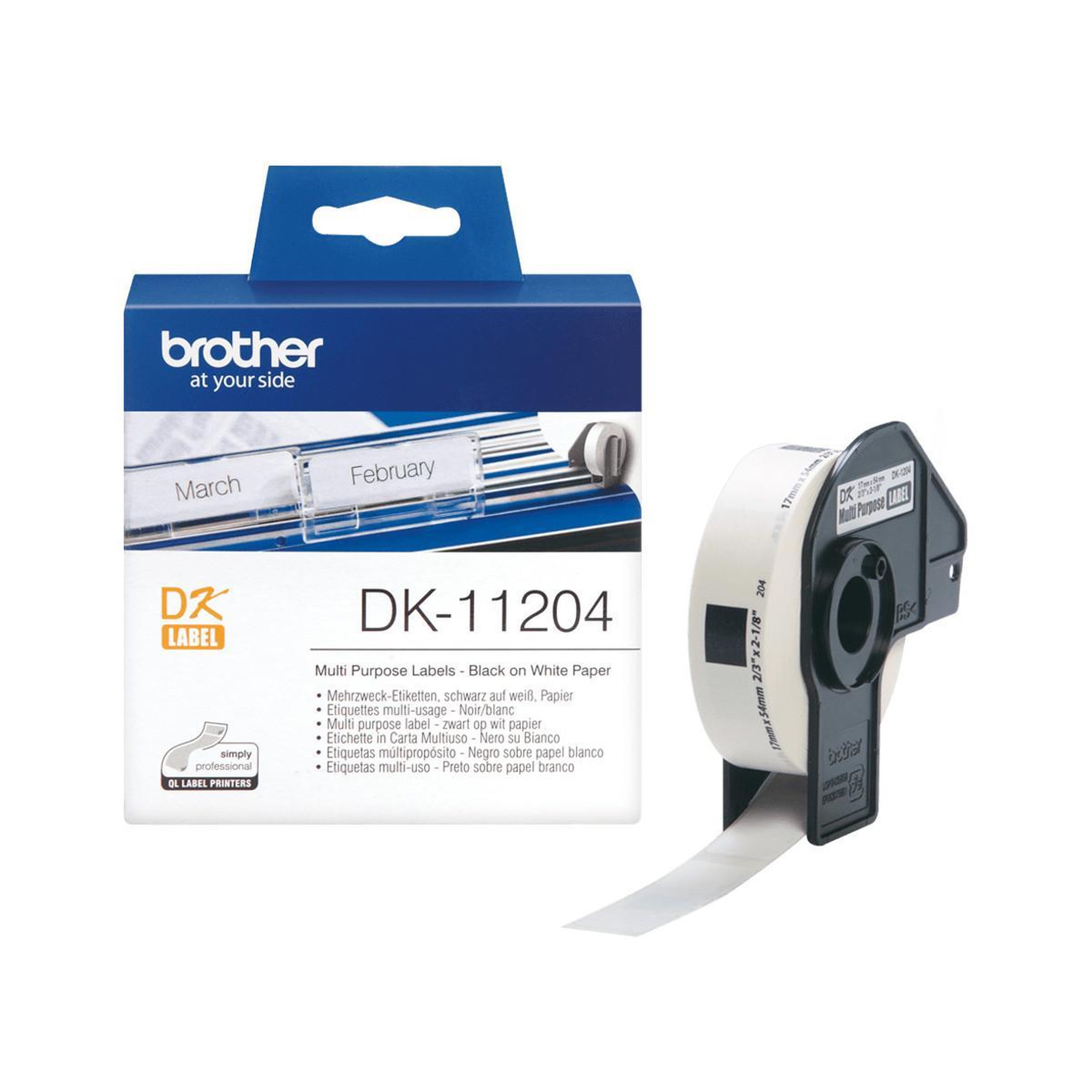 Voir la diapositive 2 : Brother Brother DK11204