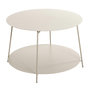 Voir la diapositive 1 : Paris Prix Table Basse en Métal  Conrad  65cm Gris