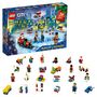 Voir la diapositive 2 : LEGO City 60303 Calendrier de l&rsquo;Avent