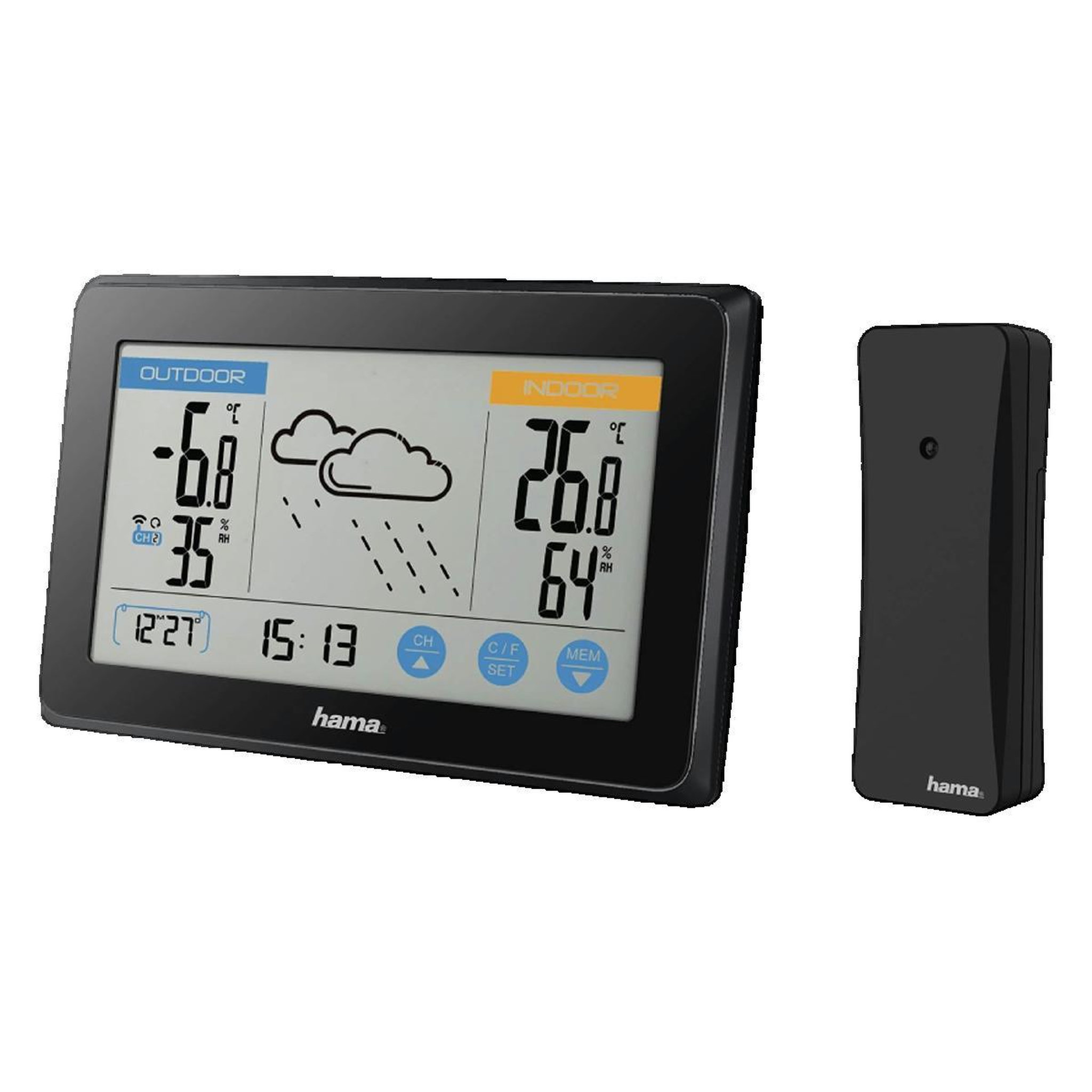Hama Station météo Hama Touch tactile