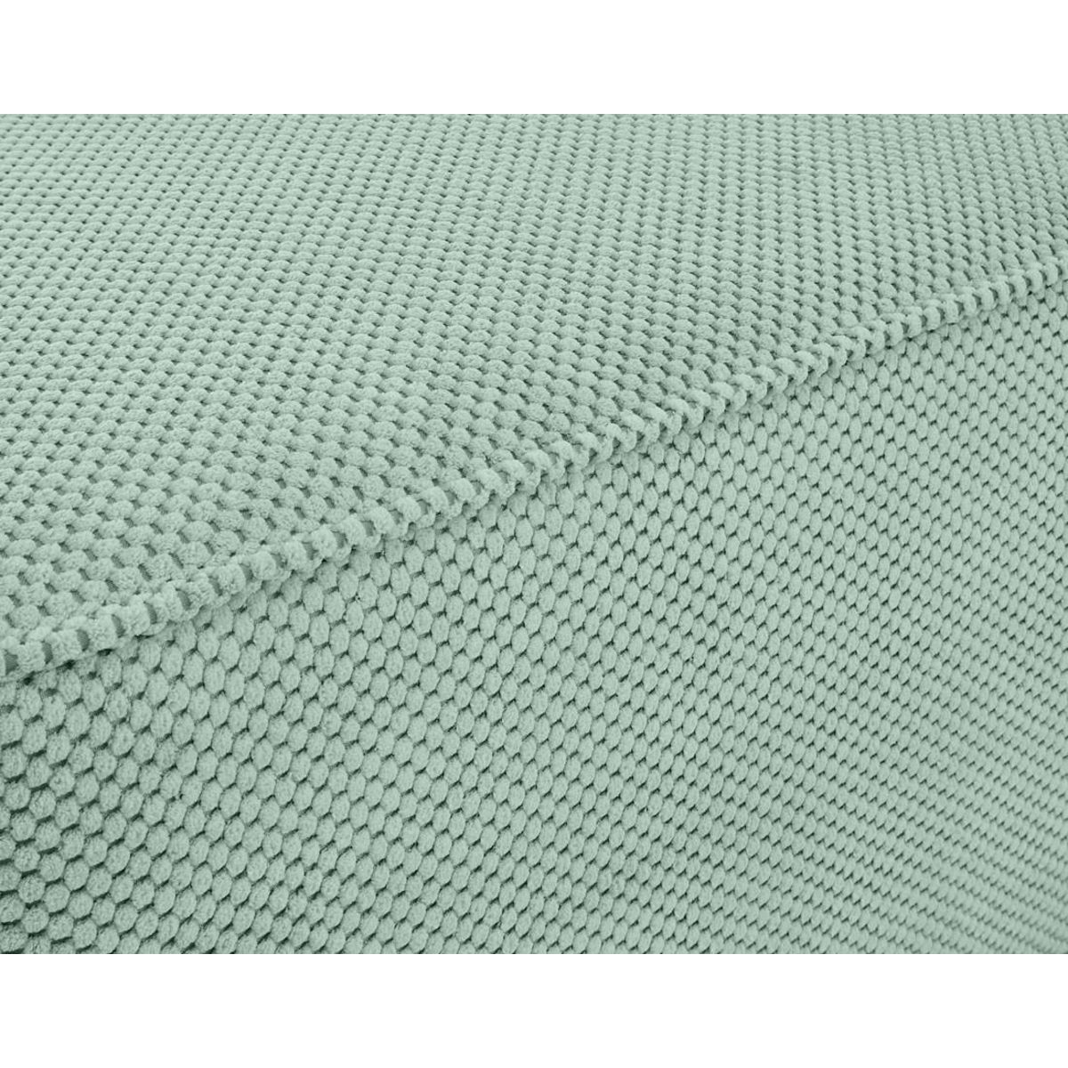 BEST MOBILIER Topaze - pouf - en velours texturé