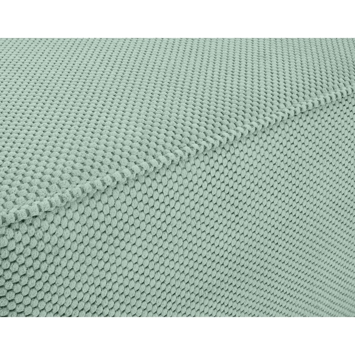 BEST MOBILIER Topaze - pouf - en velours texturé