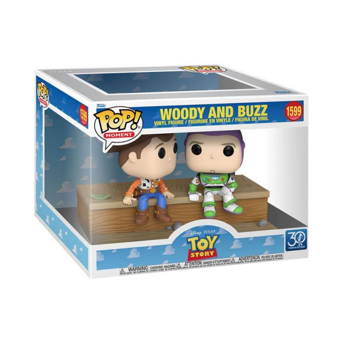 Funko Figurine Funko Pop Moment Toy Story 30th Woody and Buzz