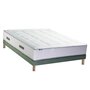 Voir la diapositive 1 : IDLITERIE Ensemble matelas mémoire de forme BELLAGIO 2 avec sommier tapissier