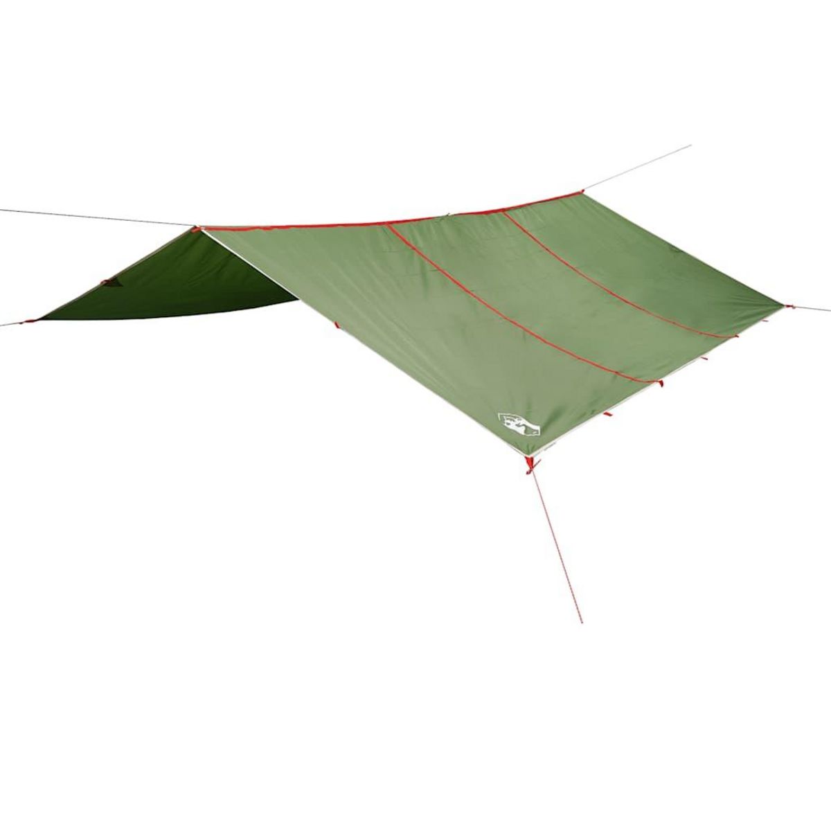 VIDAXL Bache de camping vert 420x440 cm impermeable
