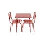 Voir la diapositive 2 : SWEEEK Salon de jardin enfant table et chaises métal Anna - 2 places, 48x48cm