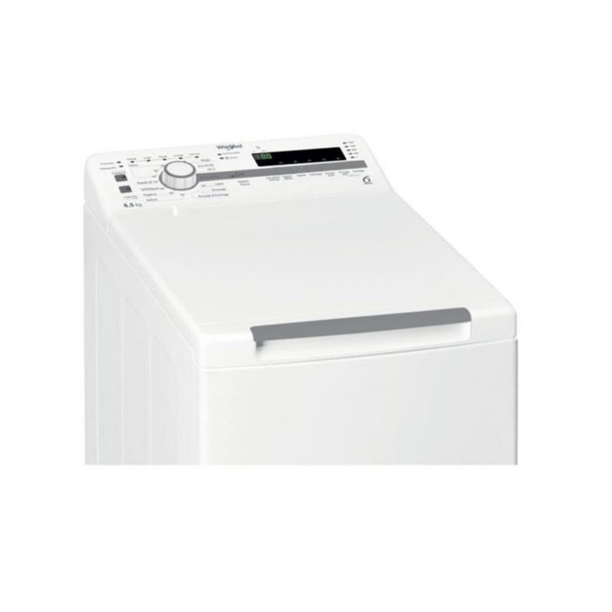 Whirlpool Lave-linge top 6.5kg 1200 tours/min - tdlr65231 frn