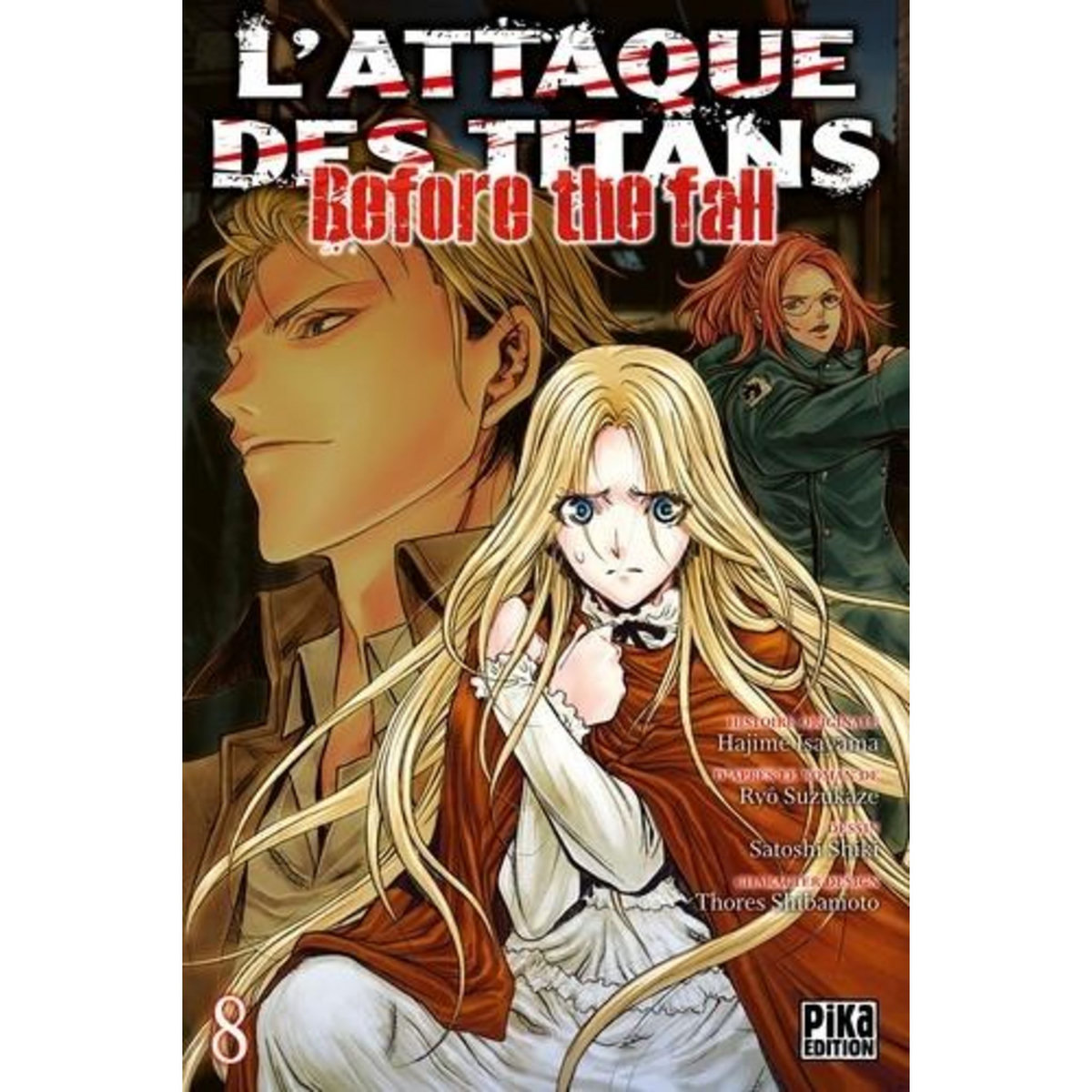 L'ATTAQUE DES TITANS - BEFORE THE FALL TOME 8, Isayama Hajime