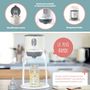 Voir la diapositive 4 : BEABA Préparateur biberon Bib expresso new nightblue