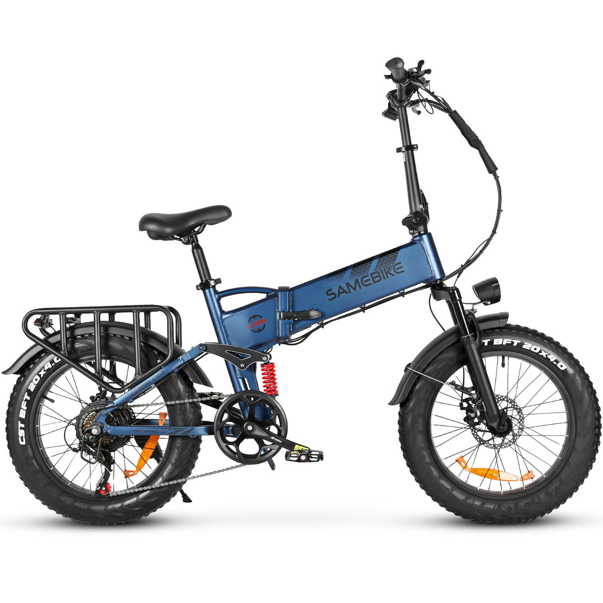 Voir la diapositive 1 : SAMEBIKE Vélo électrique pliable SameBike RS-A02 Pro