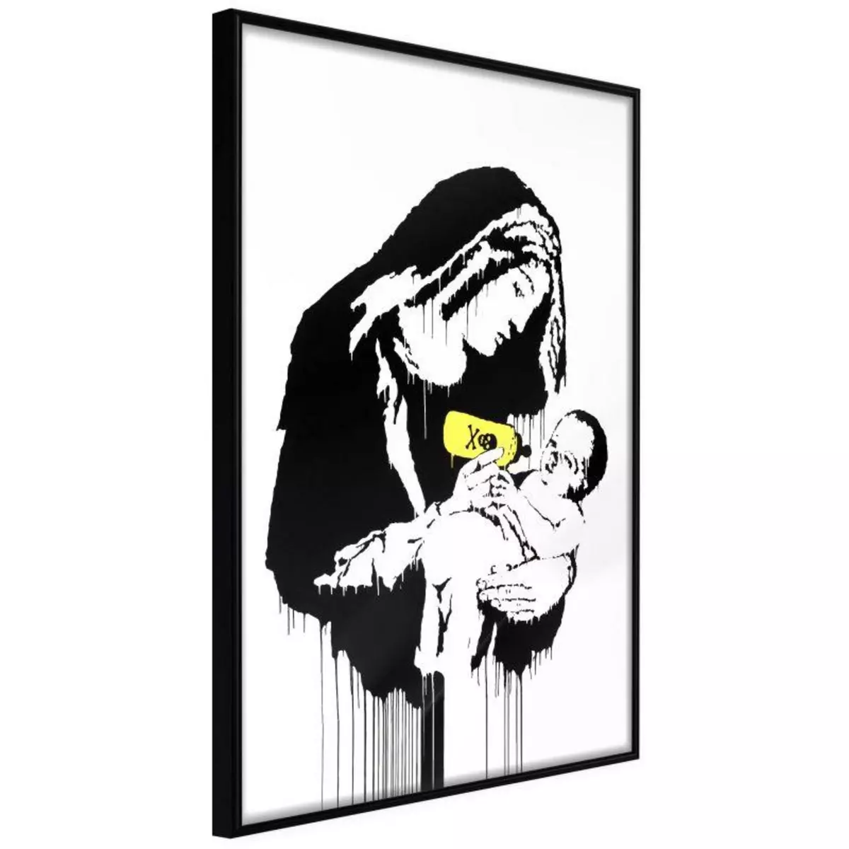 Paris Prix Affiche Murale Encadrée  Banksy Toxic Mary 