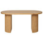 Voir la diapositive 1 : LISA DESIGN Oliva - table basse - effet bois - 120 cm