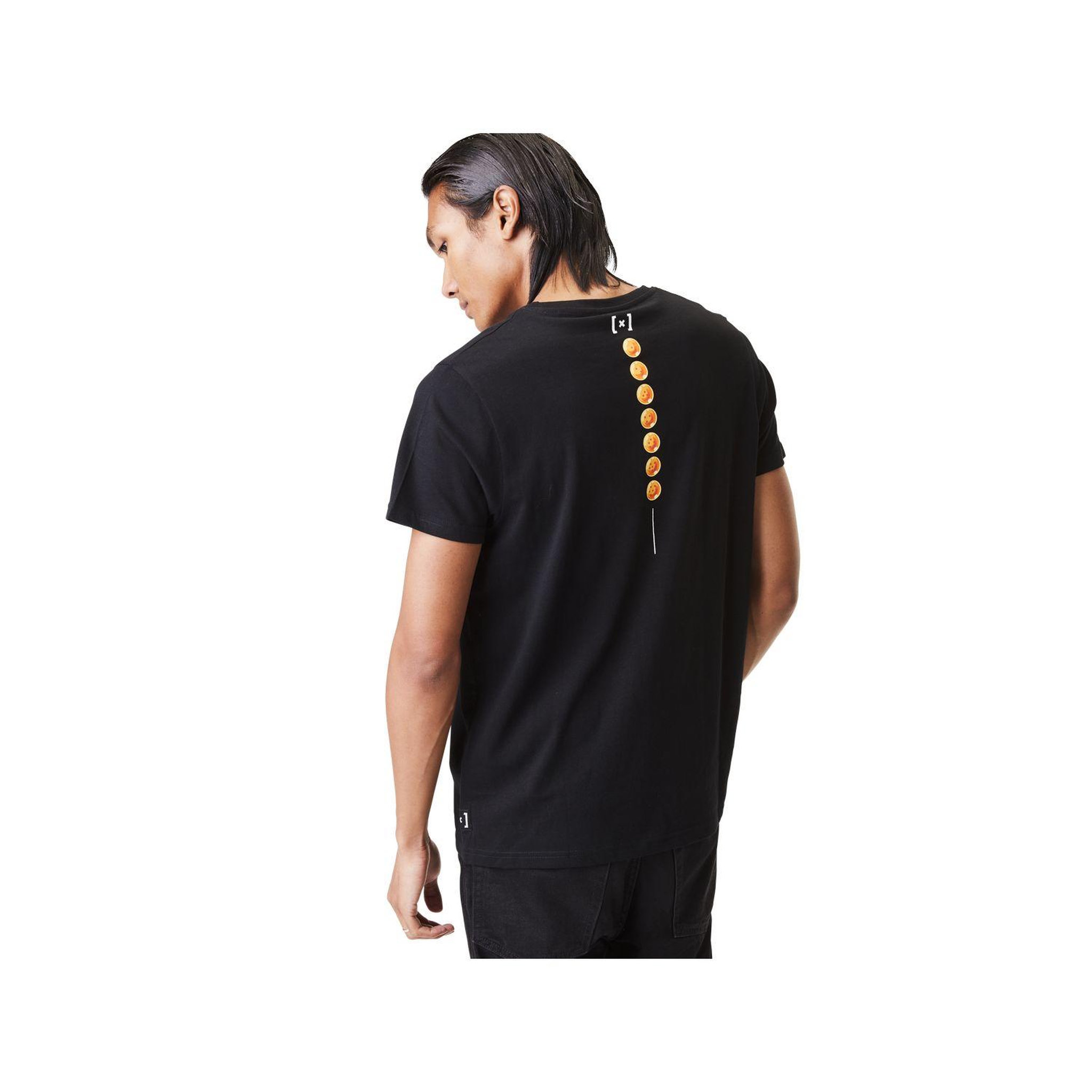 Voir la diapositive 4 : CAPSLAB T-shirt homme col rond dragon ball z saiyan