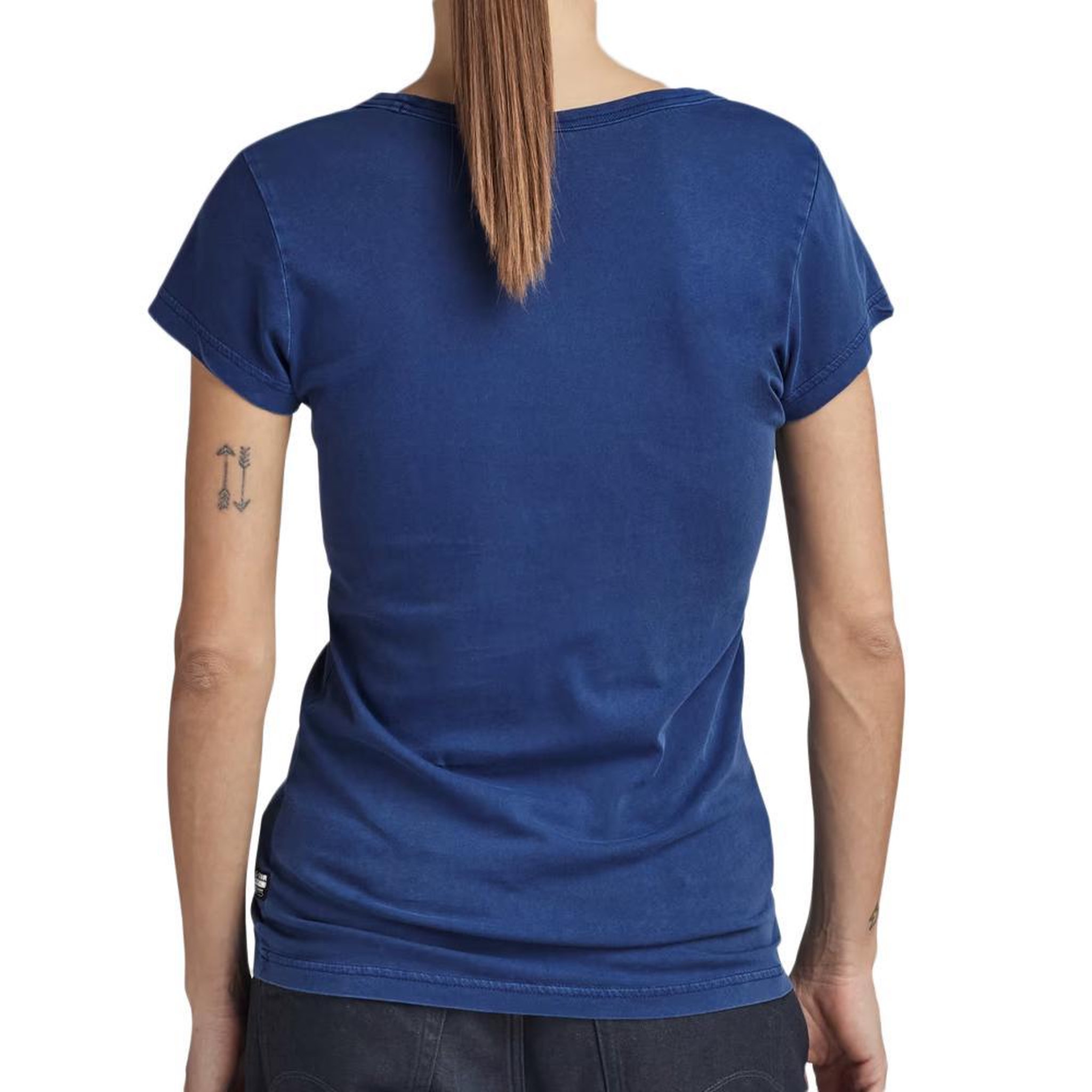 Voir la diapositive 2 : G-Star Raw T shirt  Roi Femme G Star Raw Eyben D21314