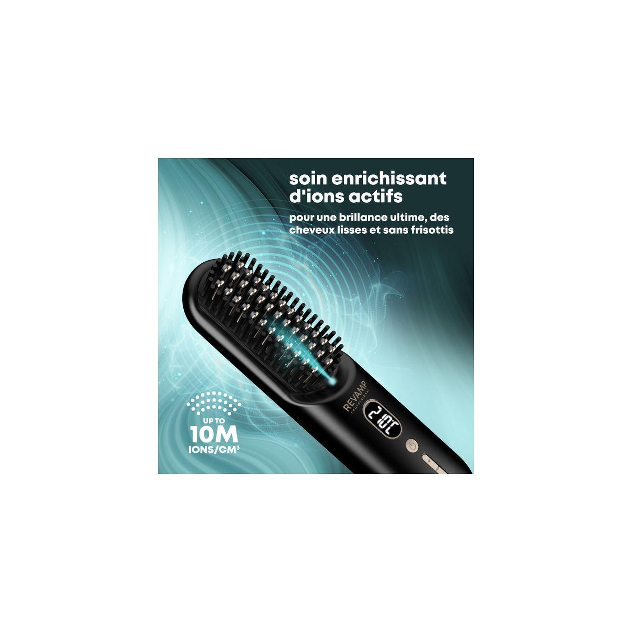 Voir la diapositive 4 : REVAMP Brosse chauffante straight & go